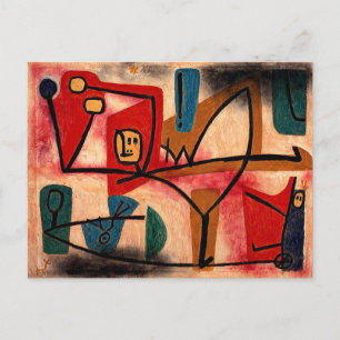Klee - Ubermut Exuberance, Postcard
