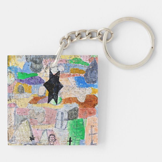 Klee - Under a Black Star, Key Ring (Back)