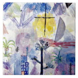 Klee - Unfinished Landscape Ceramic Tile