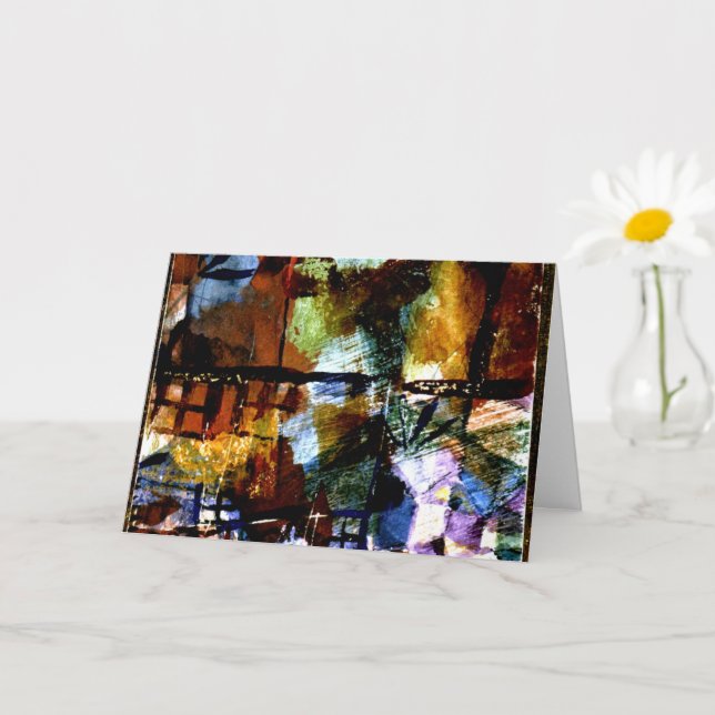 Klee - Windows and Palm Trees Card (Small Plant)