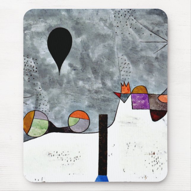 Klee - Winter, Mouse Pad (Front)