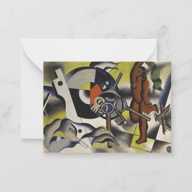 Klee - Woman with Keys Card (Front)