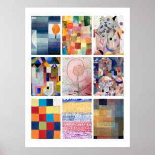 Klee's Paintings Poster