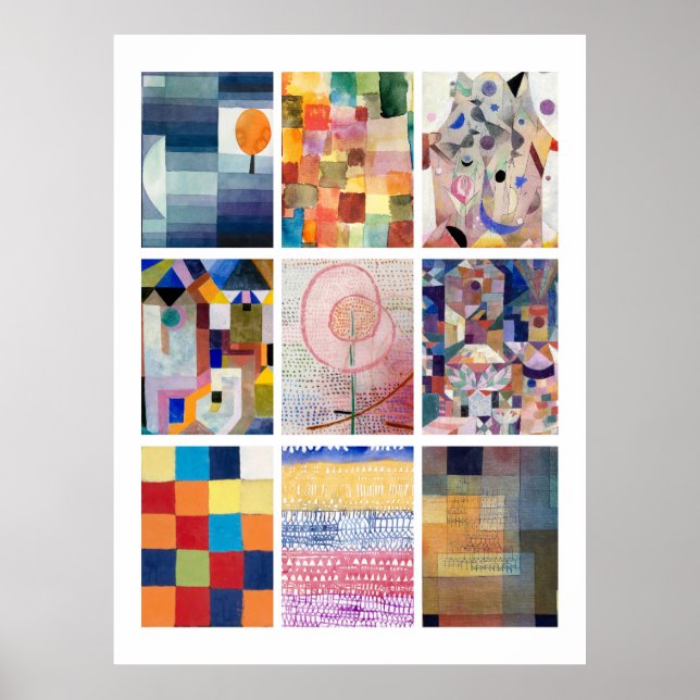 Klee's Paintings Poster (Front)