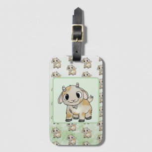 kleine Ziege Gepäckanhänger Luggage Tag