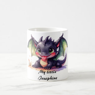 Kleiner baby Drache streckt die Zunge raus Coffee Mug