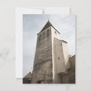 KLEINER HAAGER SCHLOSSTURM UNTER BLAUEM HIMMEL POSTCARD