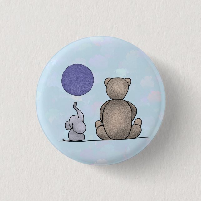 Kleiner kerl Postkarte Schlüsselanhänger 3 Cm Round Badge (Front)