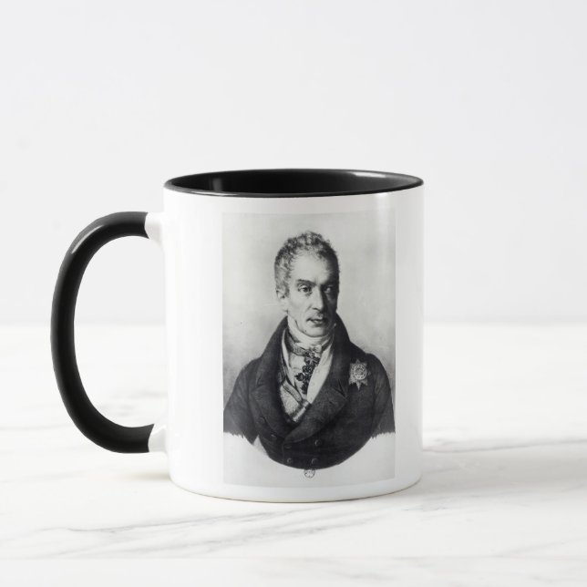 Klemens Wenzel Nepomuk Lothar Mug (Left)