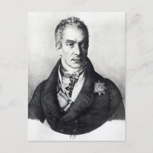 Klemens Wenzel Nepomuk Lothar Postcard (Front)