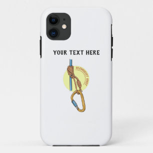 Klemheist Prusik Knot Rock Climbing Carabineer iPhone 11 Case