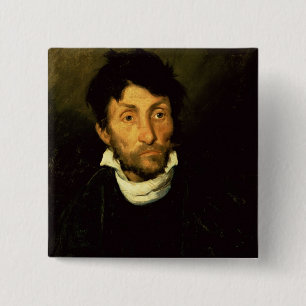 Kleptomania: Portrait of a Kleptomaniac 15 Cm Square Badge