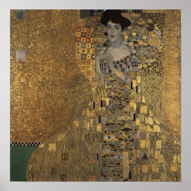 Klimt - Adele Bloch-Bauer 1907 Poster (Front)
