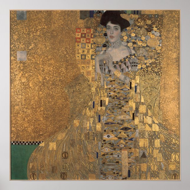 Klimt: Adele Bloch-Bauer I, 1907 Poster (Front)