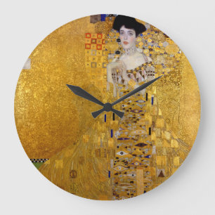 Klimt , "Adele Bloch-Bauer I" Large Clock