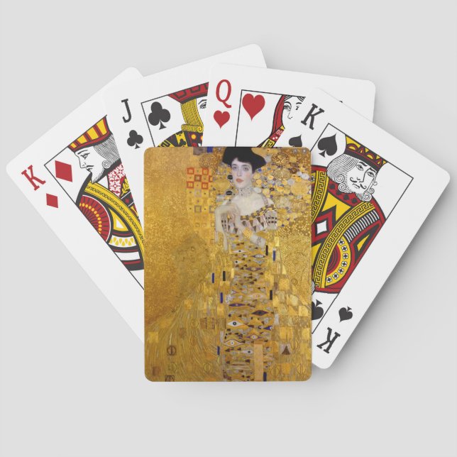 Klimt , “ Adele Bloch-Bauer I ” Playing Cards (Back)