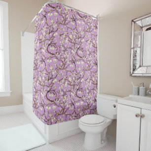Klimt,Almond tree, Art,Painting,Gustav Klimt,Symbo Shower Curtain