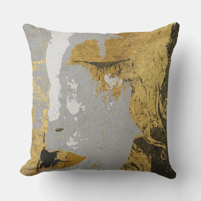 Klimt art Stylisation Throw Pillow 20" x 20" (Front)