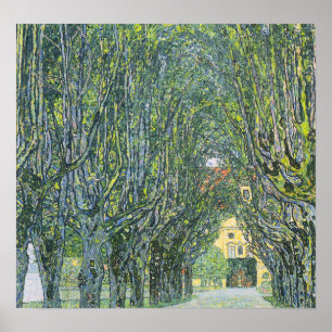 Klimt - Avenue In Front Of Castle Chamber Poster