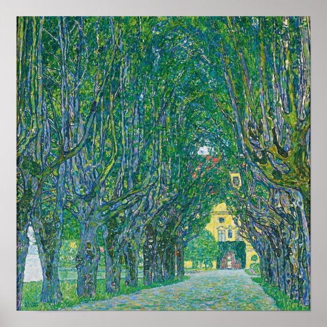 Klimt - Avenue To The Castle Chamber Poster (Front)