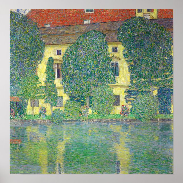 Klimt - Chamber At Attersee Poster (Front)
