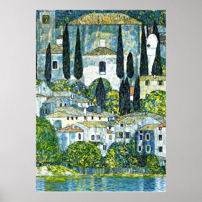 Klimt - Church in Cassone Poster (Front)