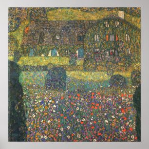 Klimt - Country House 1914 Poster
