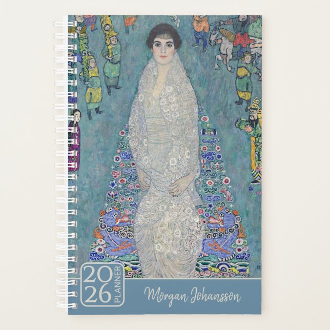 Klimt – Elisabeth Lederer Portrait – Personalized  Planner (Front)