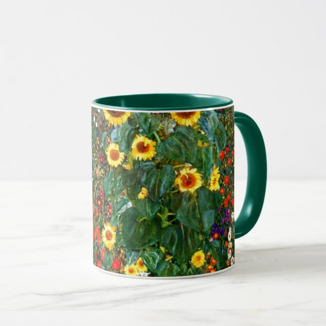 Klimt - Flower Garden Mug (Front Right)