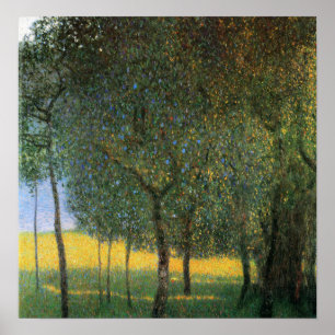 Klimt - Fruit Trees 1901 Poster