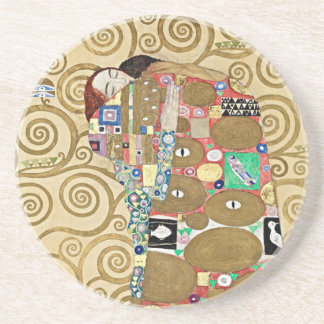 Klimt Fulfillment Art Nouveau Gold Coaster