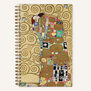 Klimt Fulfillment Art Nouveau Notebook