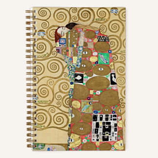 Klimt Fulfillment Art Nouveau Notebook