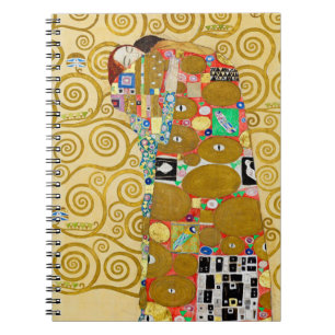 Klimt Fulfilment Mosaic: Vintage Stoclet Frieze Notebook