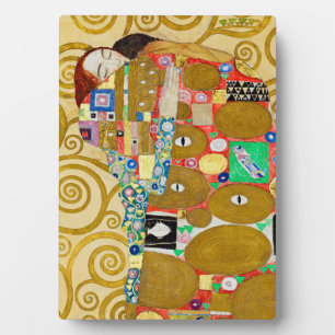 Klimt Fulfilment Mosaic: Vintage Stoclet Frieze Plaque