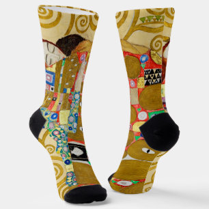 Klimt Fulfilment Mosaic: Vintage Stoclet Frieze Socks