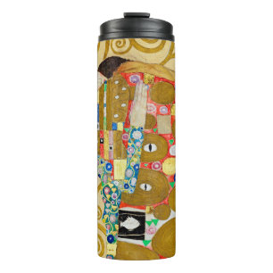 Klimt Fulfilment Mosaic: Vintage Stoclet Frieze Thermal Tumbler