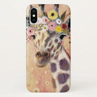 Klimt Giraffe | Adorned In Flowers