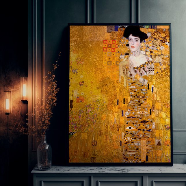 Klimt Golden Lady Adele Bloch Bauer Art Nouveau Poster (Creator Uploaded)