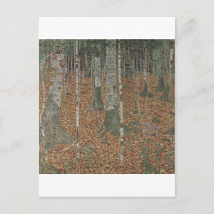Klimt, Gustav -Birkenwald Postcard