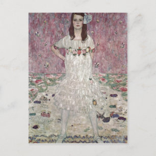Klimt, Gustav Portr?t der Eugenia (M?da) Primavesi Postcard