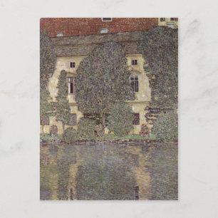 Klimt, Gustav Schlo? Kammer am Attersee 1910 Techn Postcard