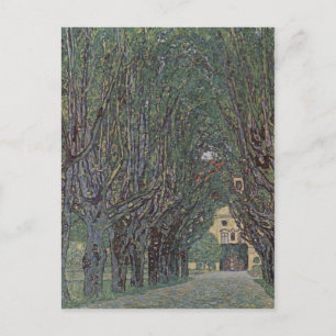 Klimt, Gustav Weg im Park von Schlo? Kammer 1912 T Postcard
