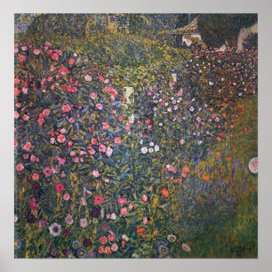 Klimt - Italian Horticultural Landscape 1913 Poster