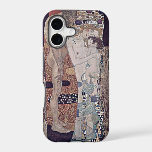 Klimt Mother & Child Gold Art iPhone Case