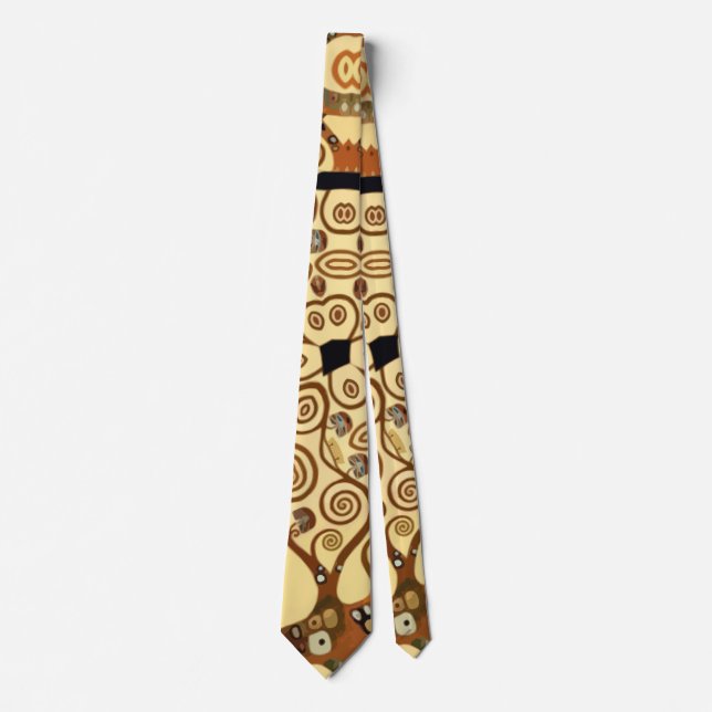 Klimt motive Neck Tie (Front)