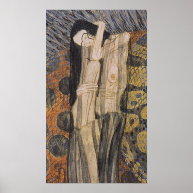 Klimt - Nagender Kummer Poster (Front)