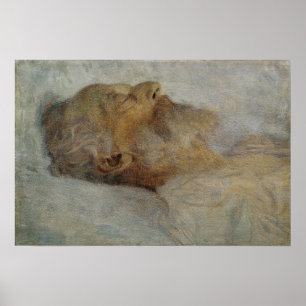 Klimt - Old Man On The Death Bed Poster