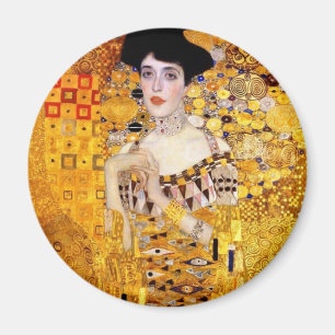 Klimt Portrait of Adele Bloch-Bauer I Magnet