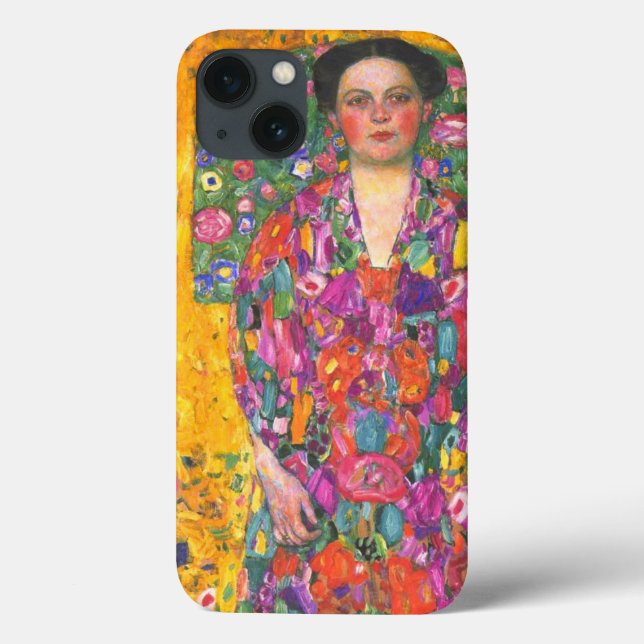 Klimt Portrait of Eugenia Primavesi Case-Mate iPhone Case (Back)